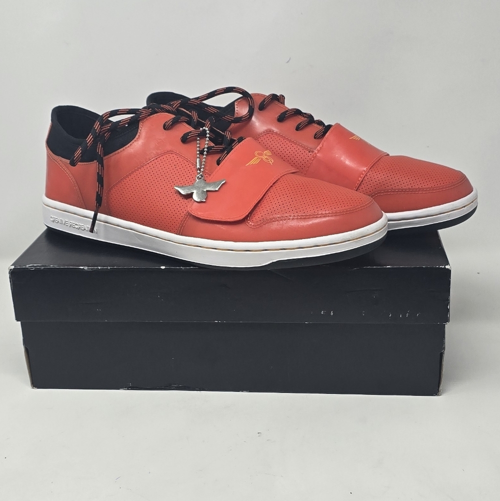 Creative Recreation Cesario Lo sneakers orange men shoes US 11 strap lace grunge